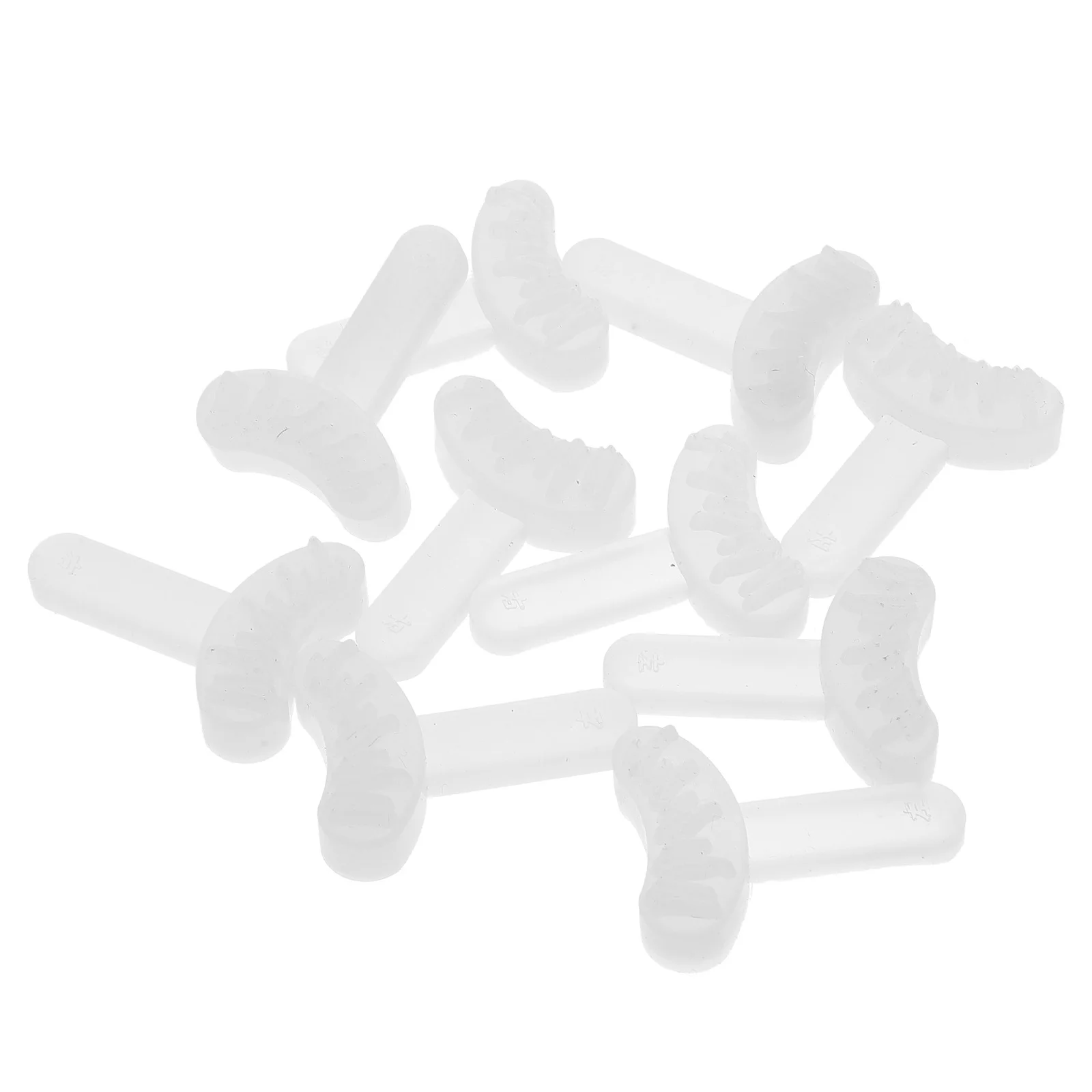 5Pairs Lagere Wimper Stempel Herbruikbare Siliconen Bodem Lash Tool voor Oogmake-up Enhancement Volheid Praktijk Stempel Kit