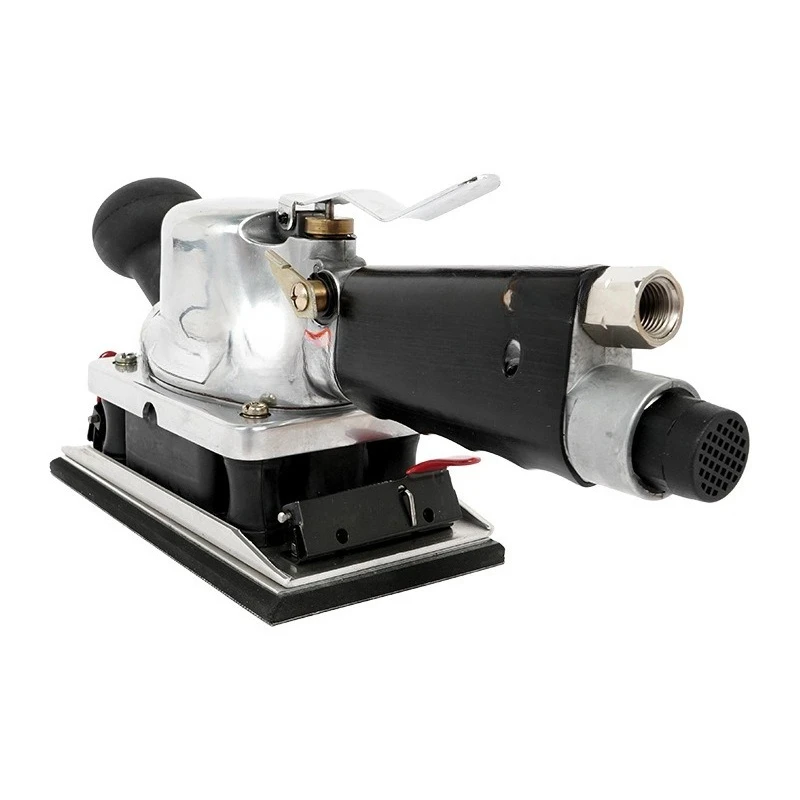 Pneumatic track grinder, rectangular grinder, vibration polishing sand 110 * 220mm