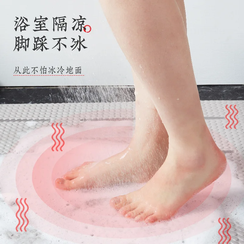 Bathroom non-slip mats shower room home bath bathroom floor mats waterproof children\'s toilet washroom anti-fall foot mats