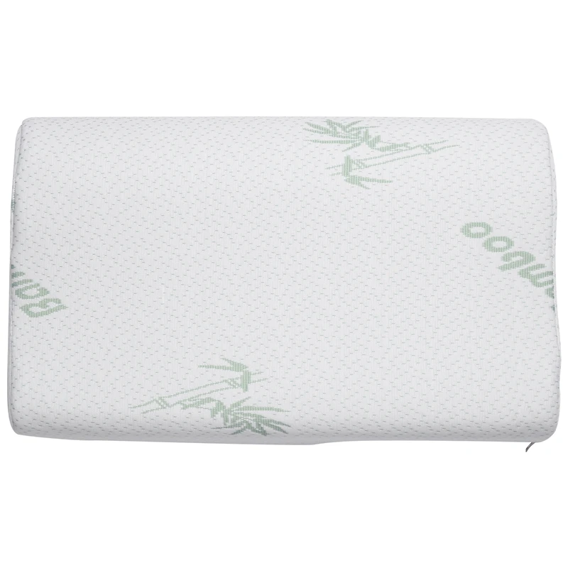 

YWDZ-Slow Rebound Bamboo Fiber Pillow Memory Foam Pillows Healthy Breathable Pillow Orthopedic Neck Fatigue Relief Sleeping