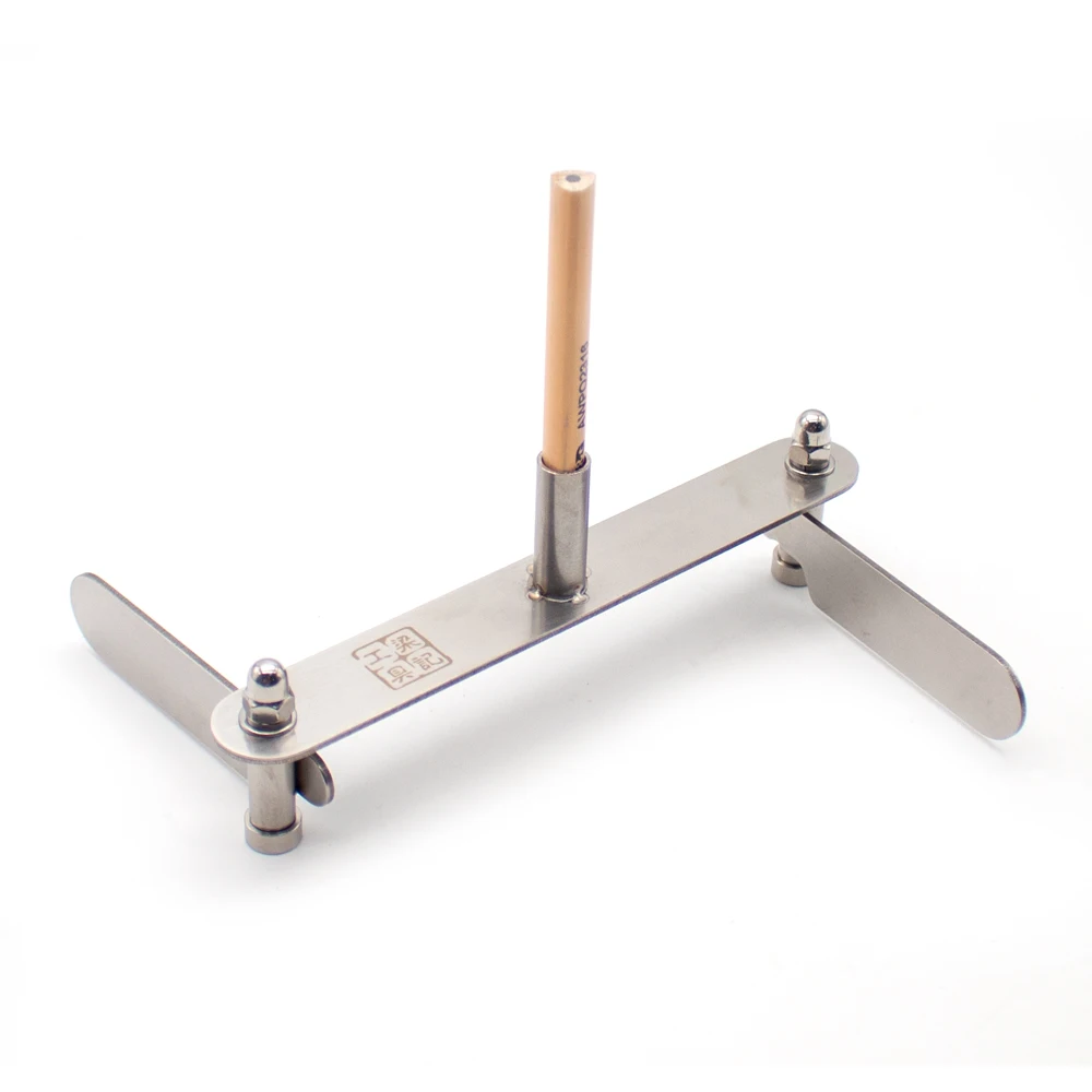 Carpintaria Marcação Center Finder, Lápis Layout Mark, Centrando Scriber, Marcação Gauge Scribers, Linha de Alinhamento Tool, 0-6cm, 4-10cm