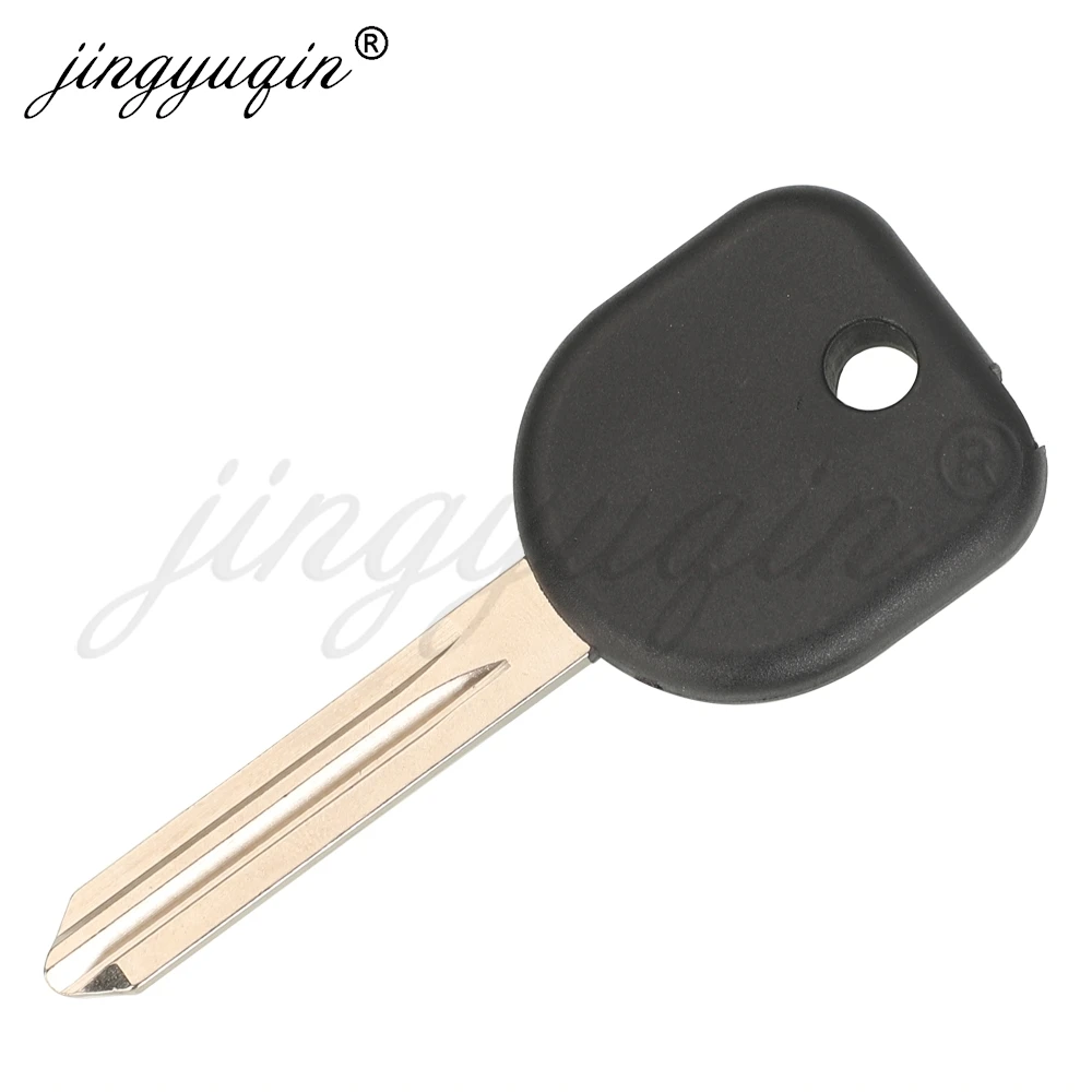 jingyuqin 10PCS Transponder Ignition Uncut Key B111 Right Blade Circle Plus For Chevrolet Epica Cruze v Chip Groove Empty shell