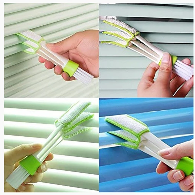 6Pcs Automotive Air Conditioner Cleaner Brush Dust Tool For Keyboard/Window/Leaves Blinds