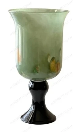dining table with rose wide mouth new Chinese vase