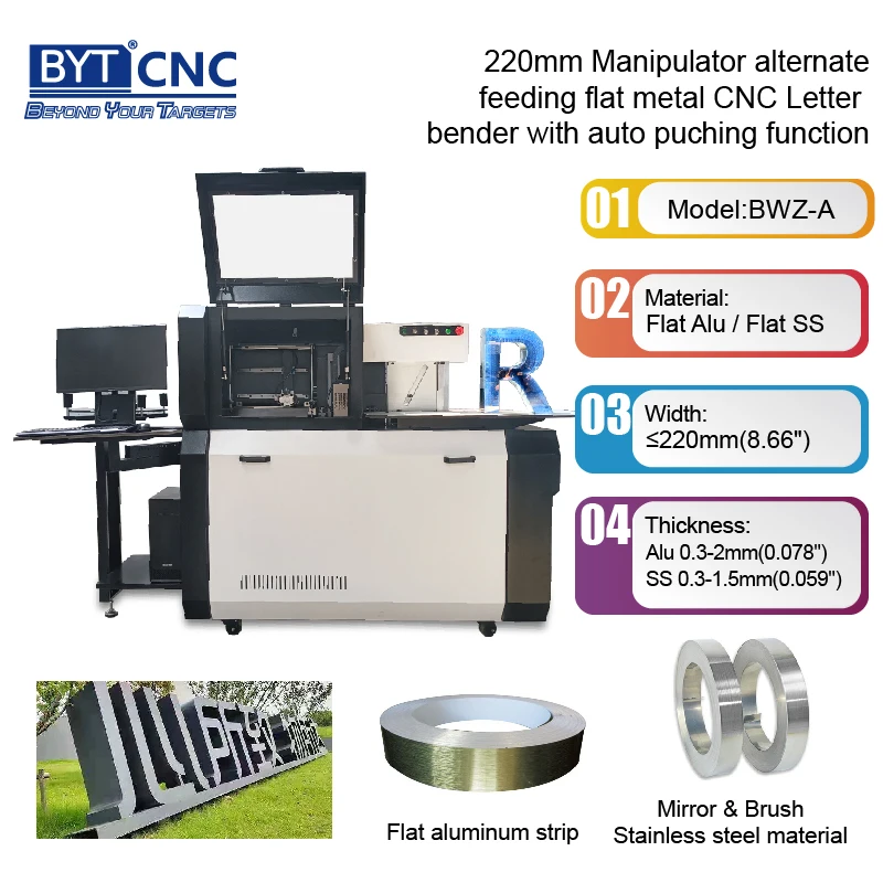 Automatic Channel Letter Bending Machine - BYT Since 1996 Get Now Price Signage Letter Machine