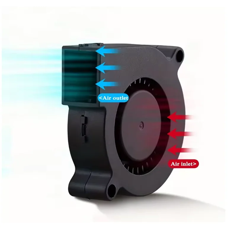 75mm USB Fan Cooling Turbo Blower Brushless 3D Printer 7515 7530 For Extruder DC Cooler Power Inverter Air Pump PC CPU