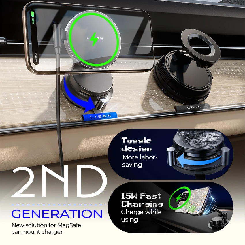 Thumbnail 2 - #5 Trending Wireless Car Chargers Right Now