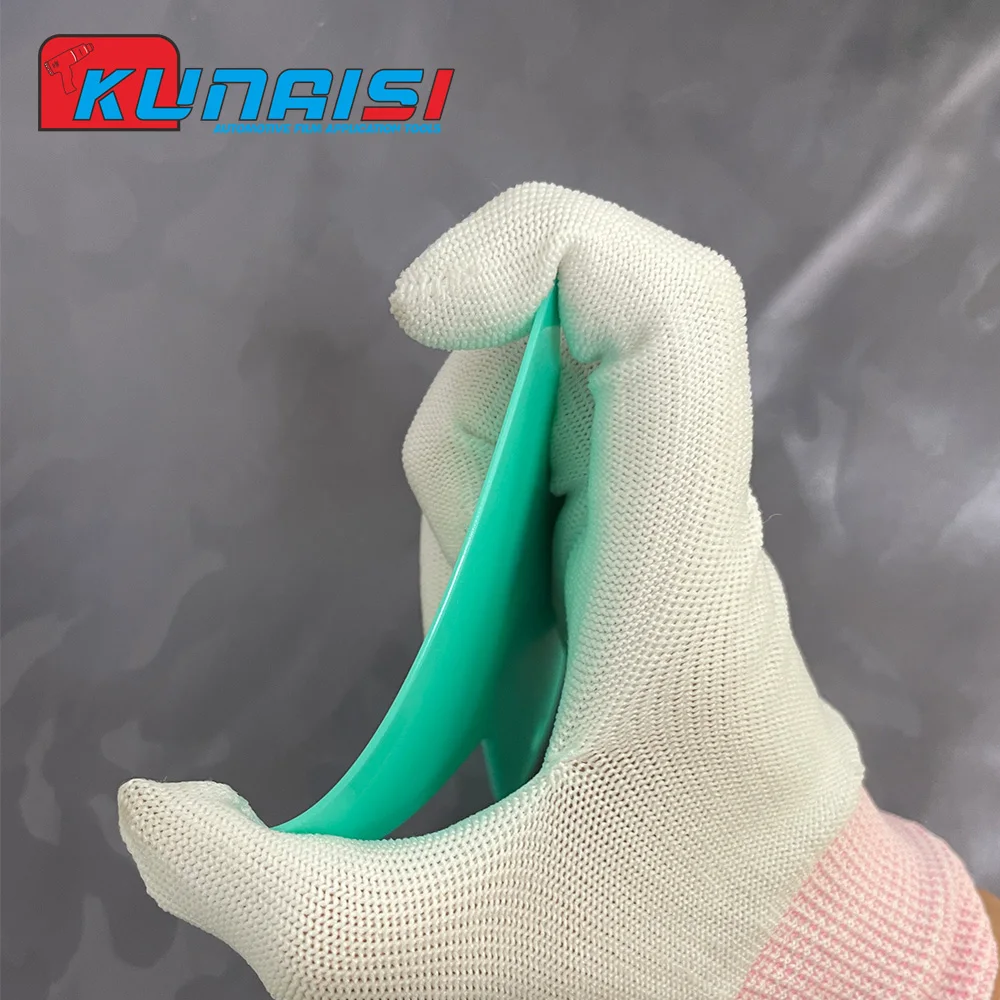 Polych Soft Card Scraper for Window Tinting Carbon Fiber Vinyl Windshield Water Wiper Squeegee Car Wrapping Application Tool KNS