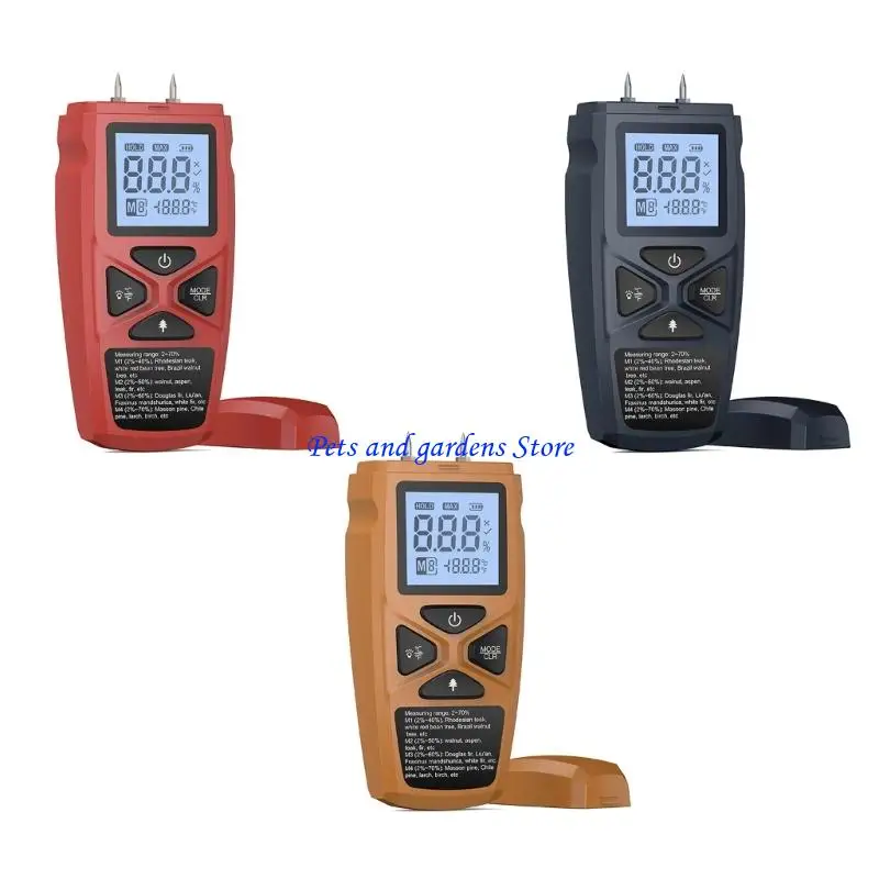 

H051 Upgrades Moisture Meter Moisture Detector Featuring Clear Display & Fast Response for Reliable Measurements