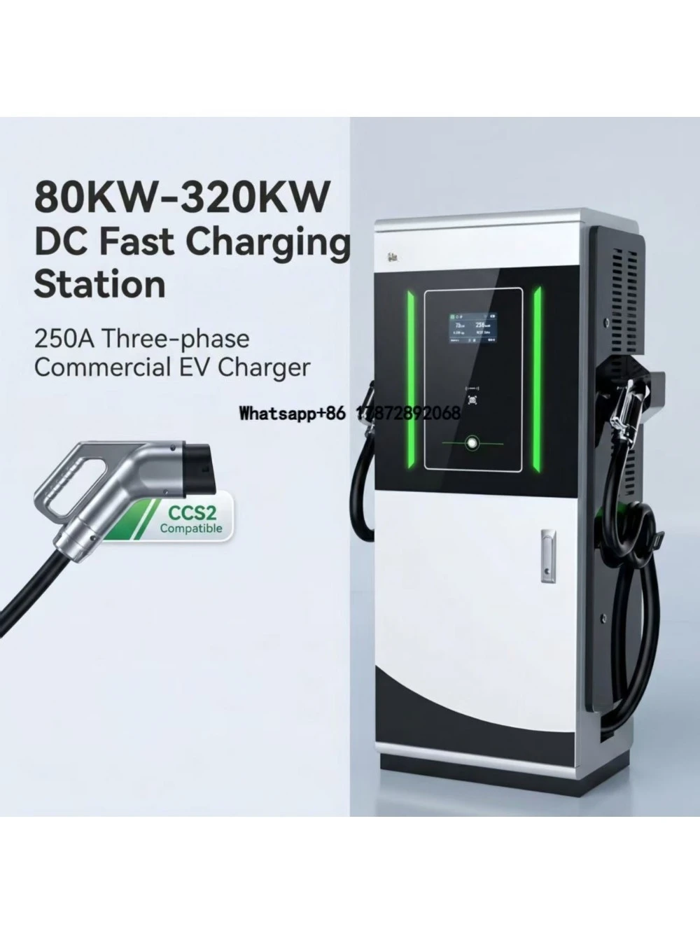 2026 New DC Fast EV Charger 120kW 160kW 240kW Module Home CCS1 CCS2 OCPP DC EV Charger for Car Station