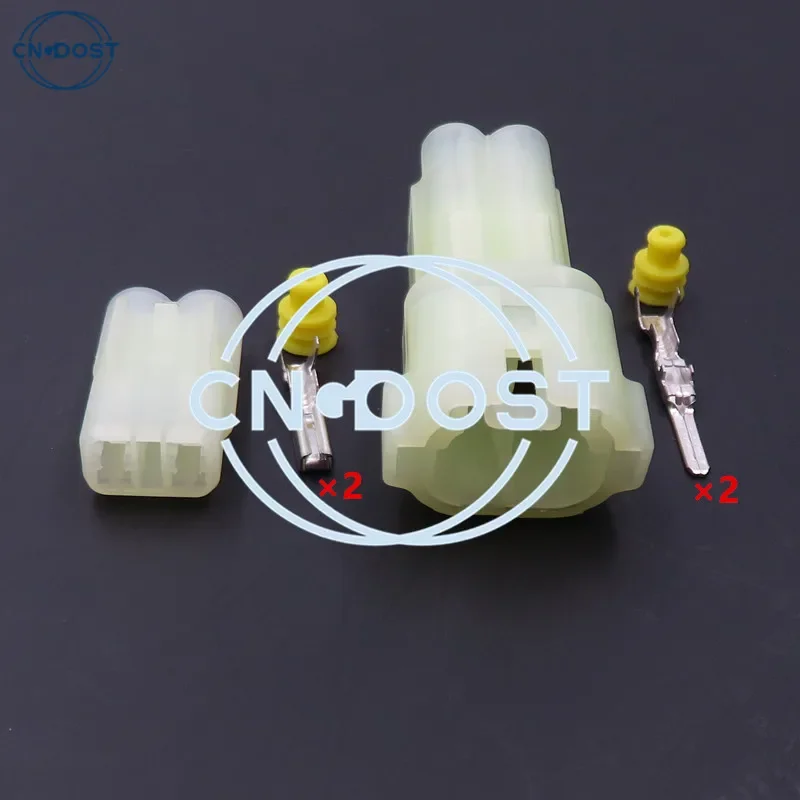 1 Set 2 Pin 6187-2801 6187-2804 Car Socket Power Battery Waterproof Electronic Reversing Radar Connector AC Assembly For Car