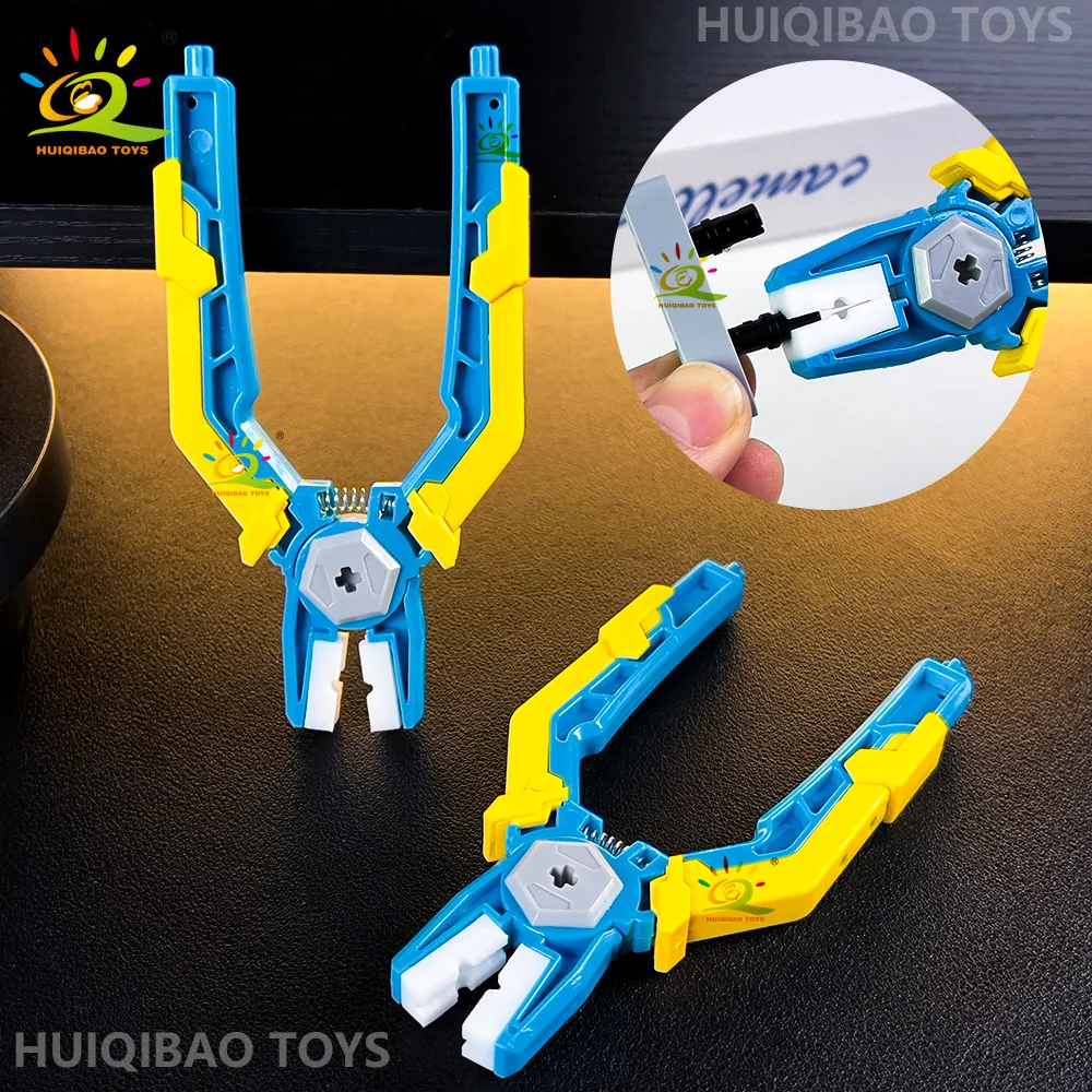 HUIQIBAO Dismantled Device Building Blocks Technical Series Accessories Pliers Tongs Tool Bricks Parts Toys For Children Kids