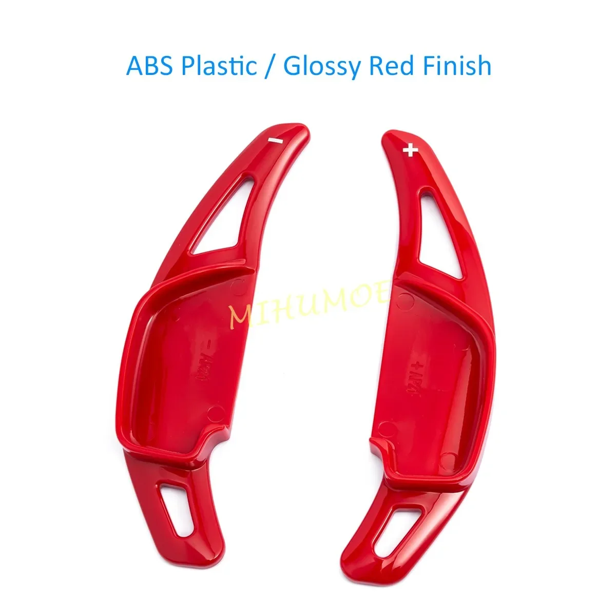 For Toyota Hilux Fortuner Corolla Mark X Black / Red Car Steering Wheel Shift Paddles Extension Shifter Sticker Car Accessories