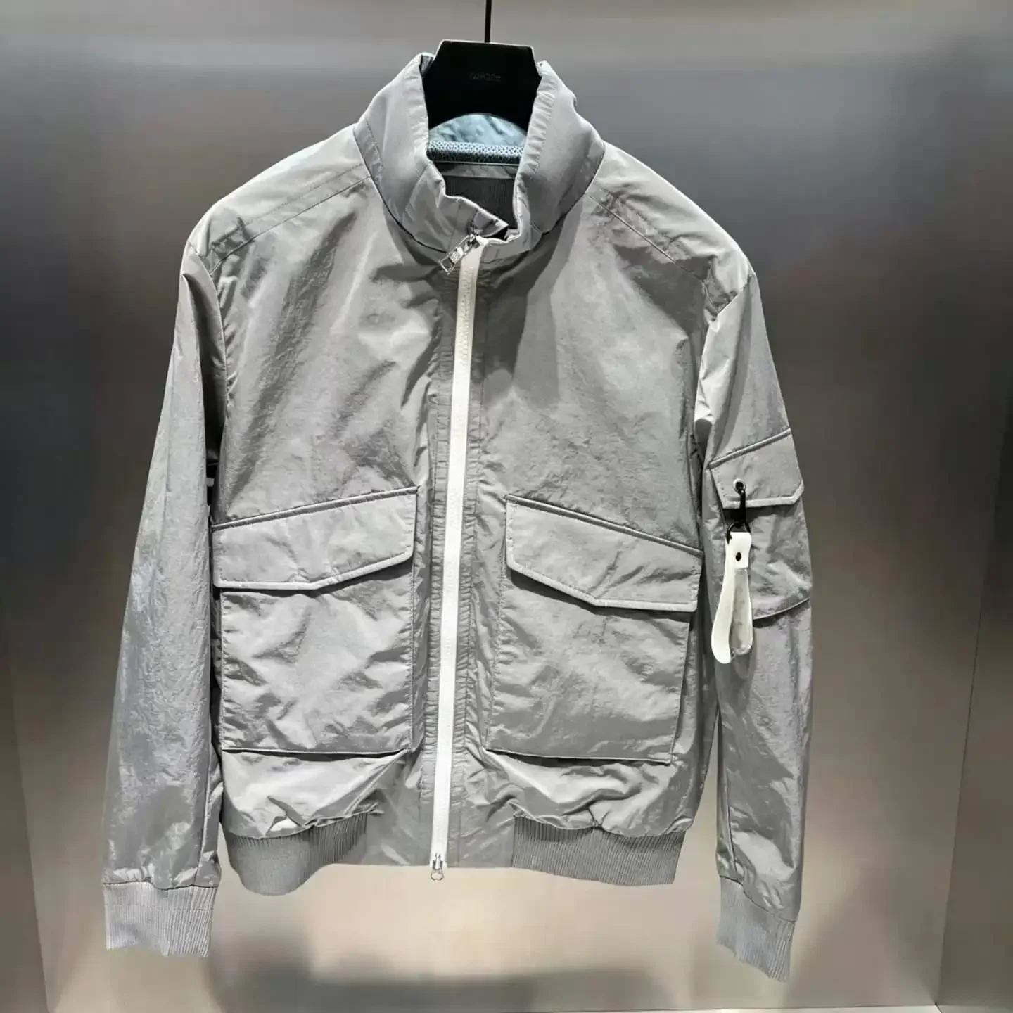 2026 Men's New Golf Jacket Windproof Sun Protection Zip Up Coat Casual Versatile Outdoor Golf Sports Outerwear For Men
