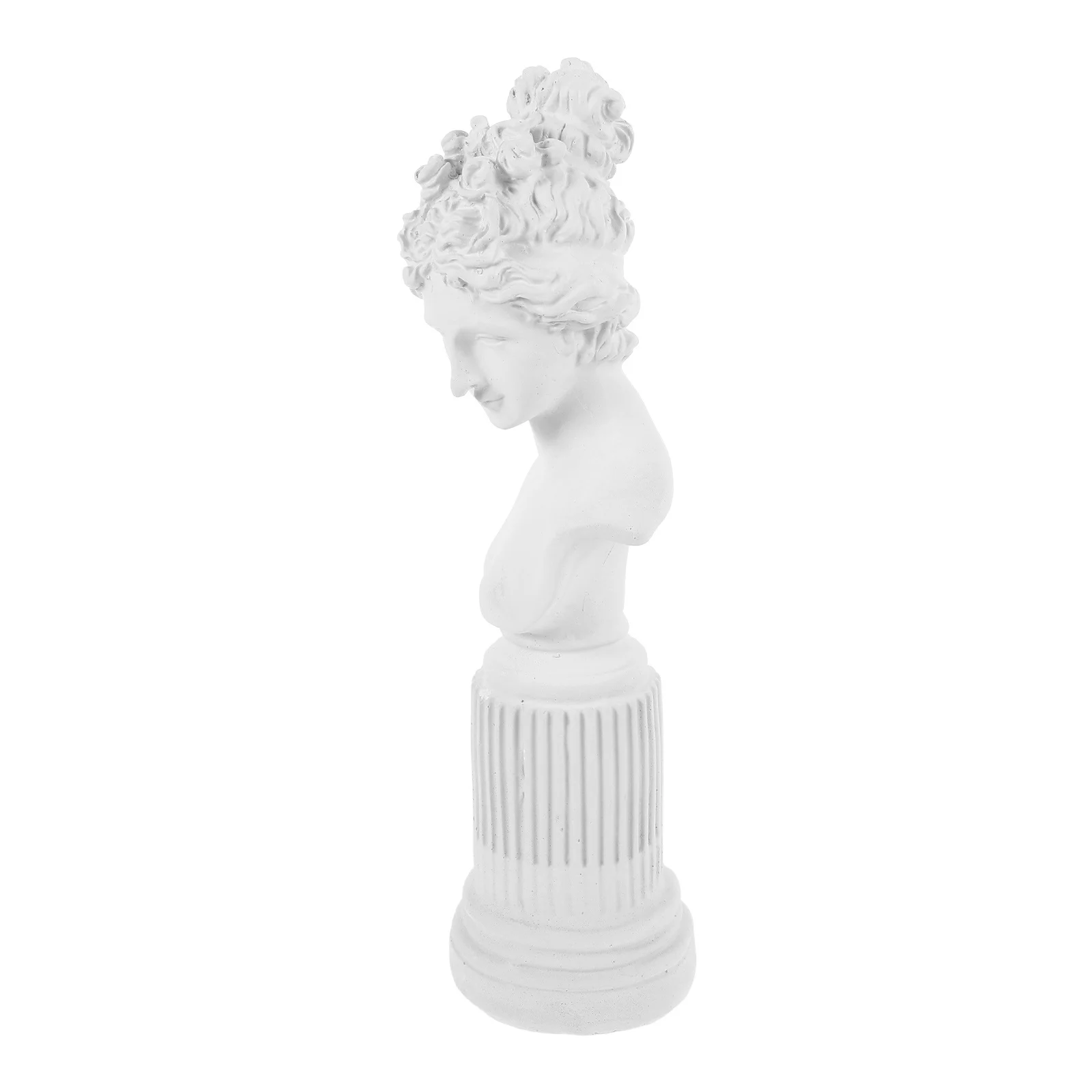 

Plaster Statue Sculpture Ornaments Adorable Figurine Home Decor Women Statues Decorative Artistic Decorate