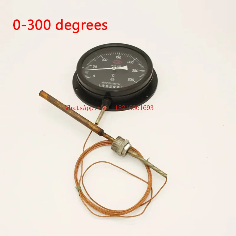 Limited Offer 2026NEW Pressure Type WTZ-280 Thermometer Mechanical Thermometer For Industrial Boilers To Measure Water Tempera