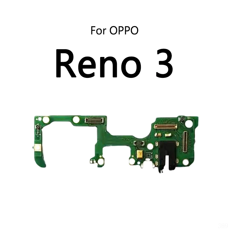 SIM Card Reader Socket Tray Slot Microphone Module Board Signal Antenna Connect Flex Cable For OPPO Reno 3 Pro 4 5 7