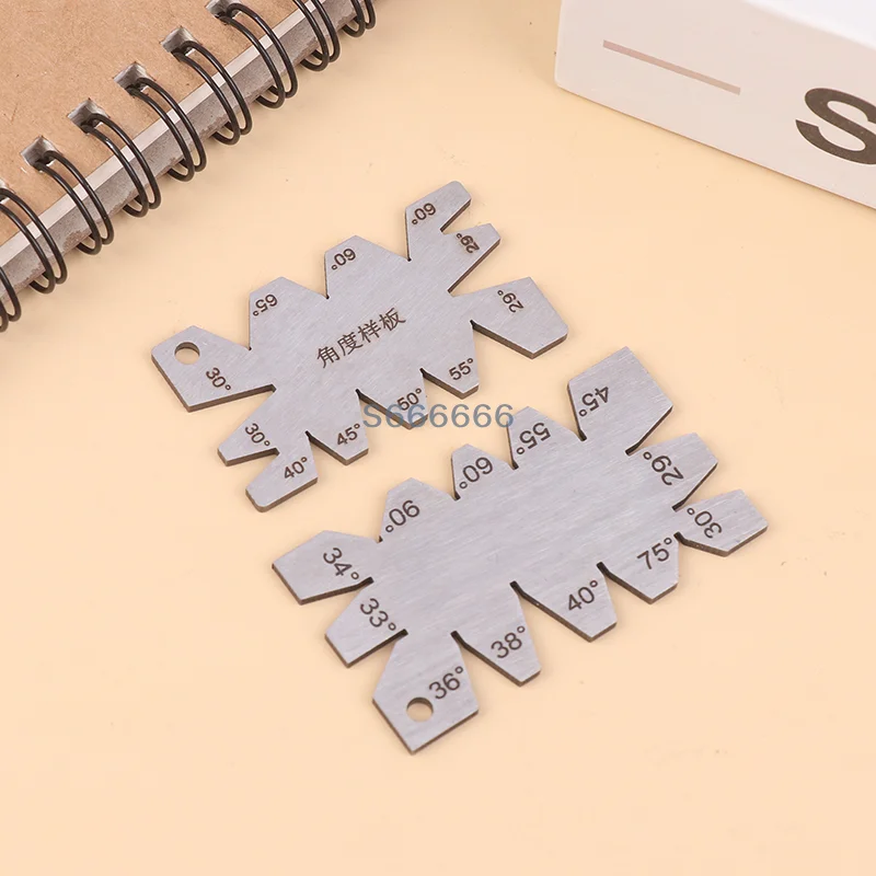 For Car Motorcycle Ship 45 55 60 65 70 Degree Valve Angle Gauge Engine Valve Measuring Angle Detection Tool Stainless Steel - Image 4