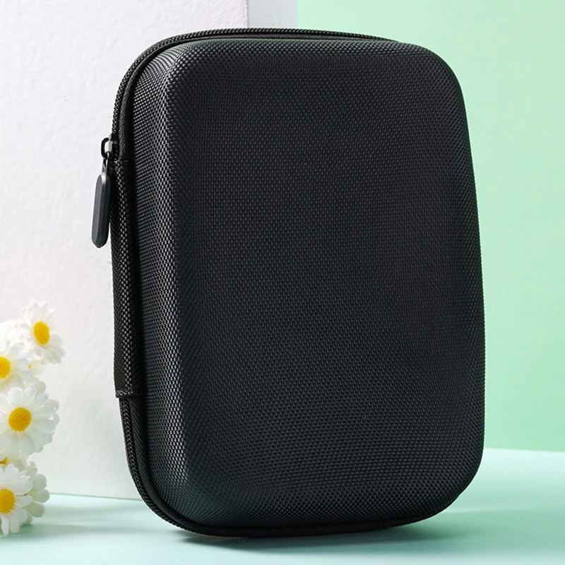 電子オーガナイザー 小型トラベルケーブルオーガナイザーバッグ 小物アクセサリーバッグ ハードEVAキャリングトラベルケースポーチ