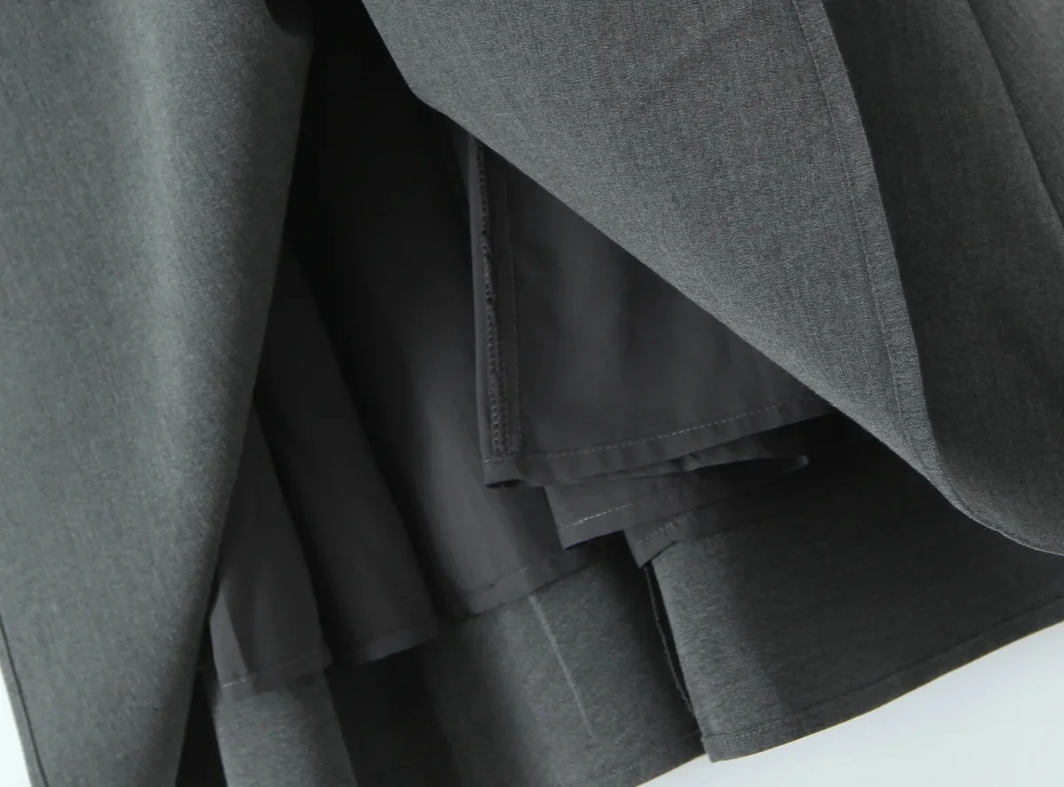 KONDALA Autunno Dolce Grigio Mini Abito da Donna Impiombato Breve Pizzo Papillon Cami Dress 2025 Estate Nuova Moda Vacanza Data Mujer Dres