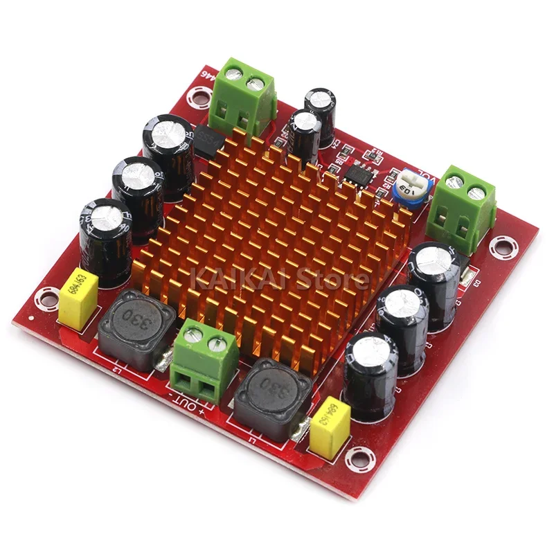 Digital Amplifier Board TPA3116DA TPA3116 150W D2 Mono Channel Digital Power Audio Amplifier Board XH-M544 DC 12V 24V