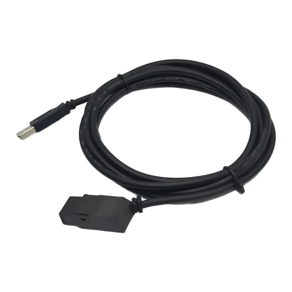 Industrial For PLC Programming Cable for Siemens For LOGO 6ED1057-1AA01-0BA0 USB RS232 Isolation Rubber Housing Black