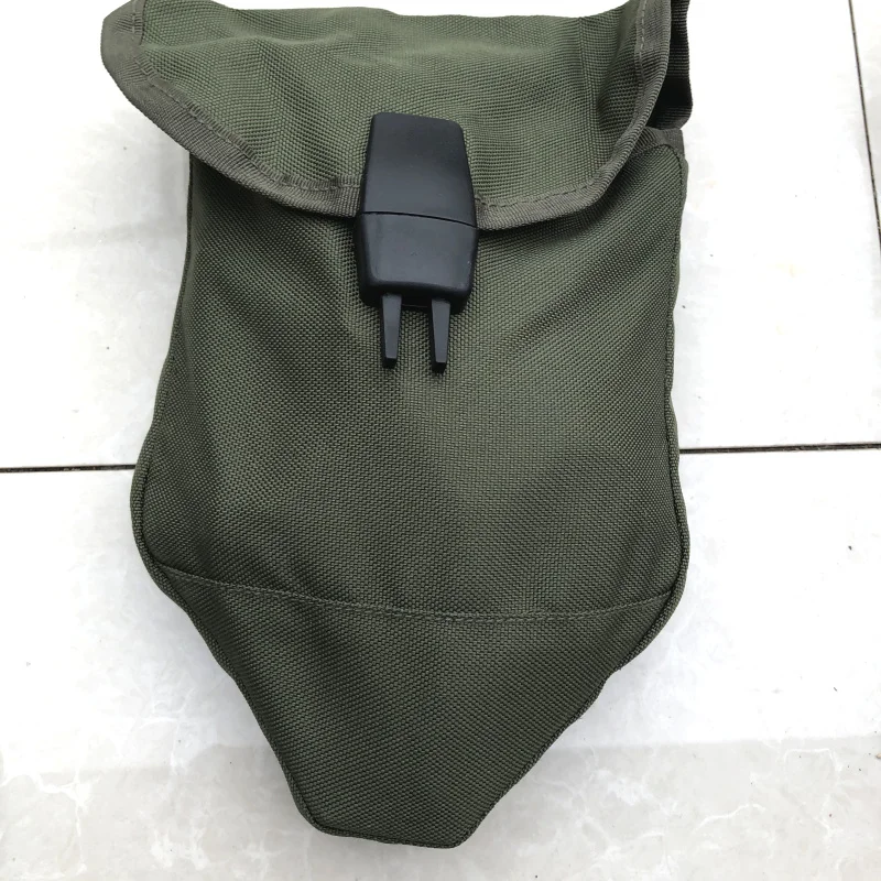 Outdoor Field Folding Engineer Shovel Accessories Sundry Bag  Green Nylon Cloth Shovel Cover Shovel Bag