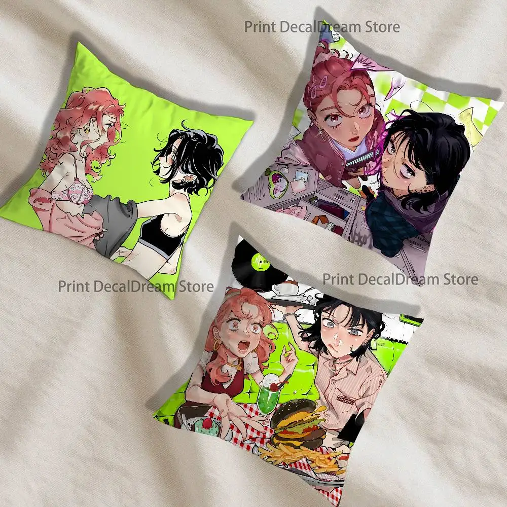 

Mitsuki Koga Aya tgswiiwagaa Cushion For Bedroom Car Coffee Shop Room and Living Room Sofa Decorative Pillow Cover Case
