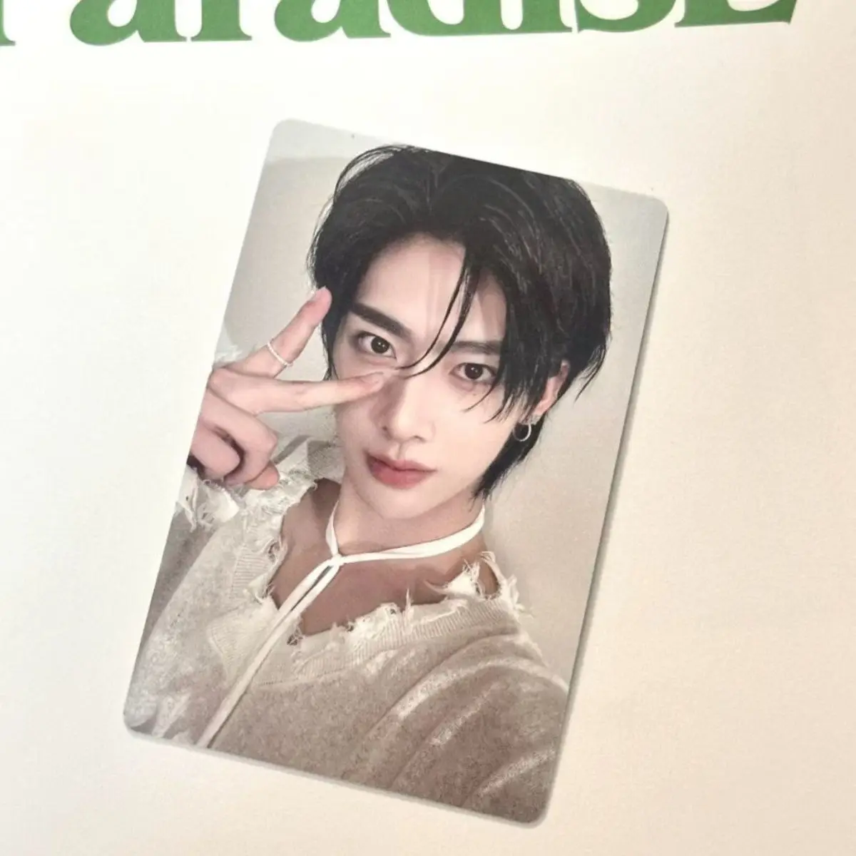 مجموعة KPOP Spot الكورية للرجال Zb1 Mini4 PB إصدار أخضر إصدار خاص مخصص لـ Kabiye Smile Ricky Shen Quanrui الطرفية