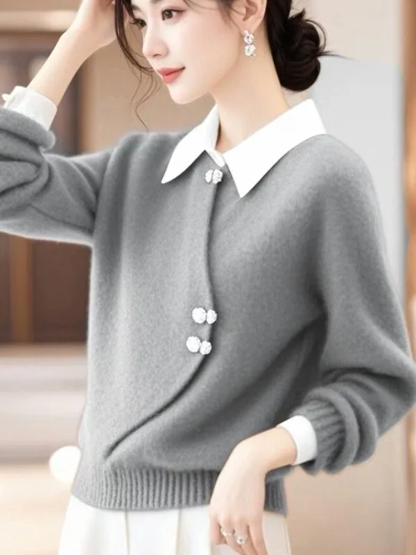 Ay Long Sve Knitted…