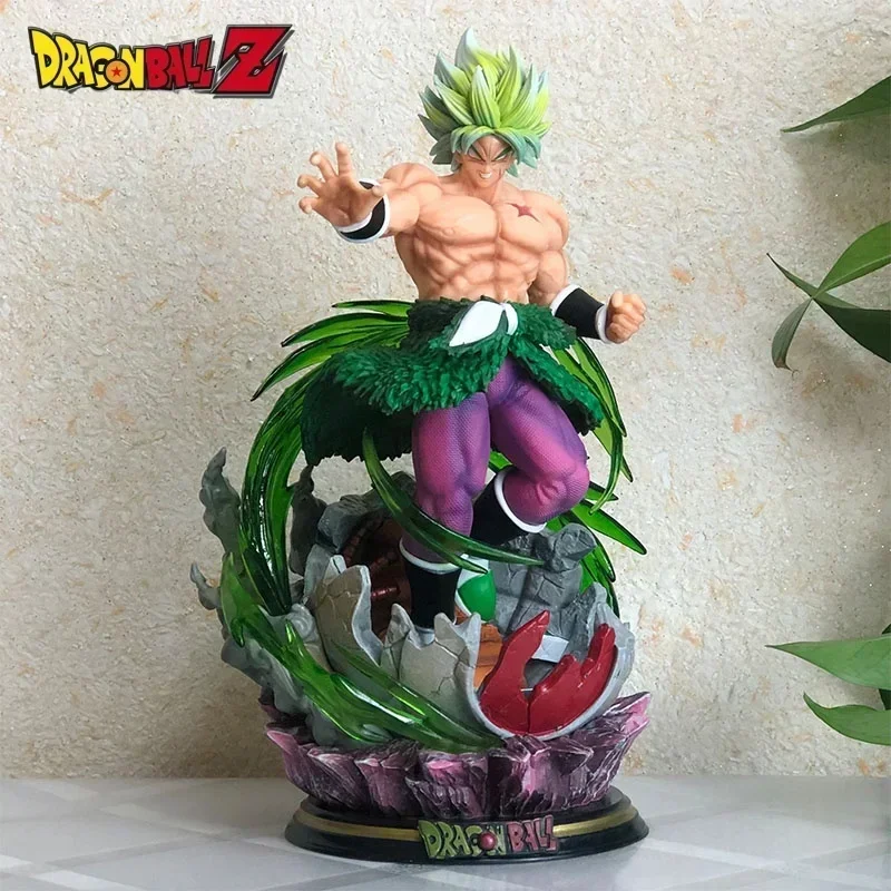 29cm Dragon Ball Z Anime Figure Super Saiyan Figure Broly Action Figure Statue Pvc Model Decoration Doll Ornament Toys Gifts