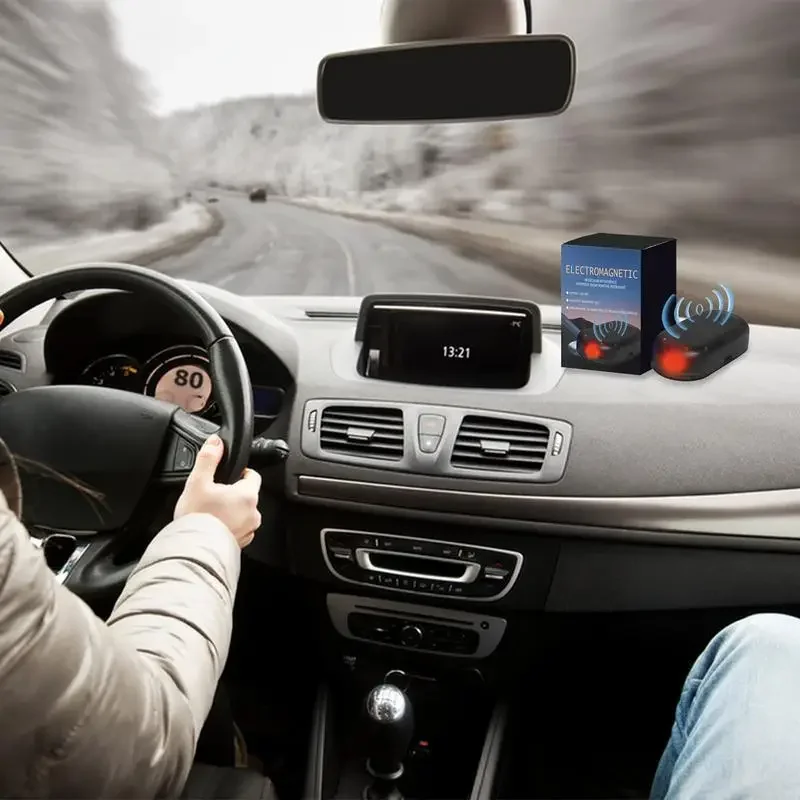 مصباح فوري يعمل بالطاقة الشمسية لتدفئة السيارة، أداة إزالة الجليد الجزيئي للسيارة، ضوء مضاد للسرقة يعمل بالطاقة الشمسية الكهرومغناطيسية، أداة السيارة