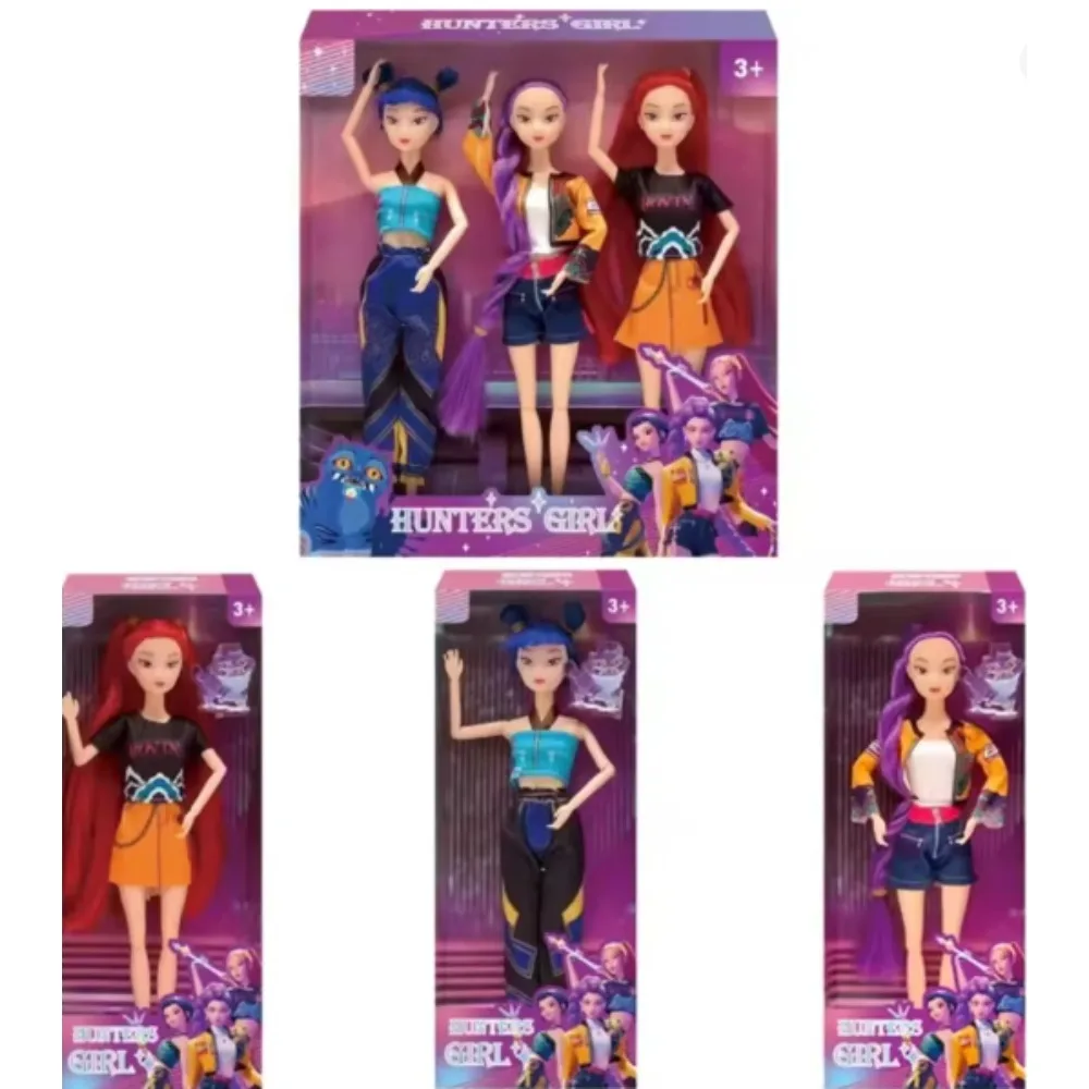 K-Pop Demon Hunter 30cm Model PVC - Kolekcjonerska Figurka Zabawka Dekoracja na Biurko Zabawka dla Dzieci