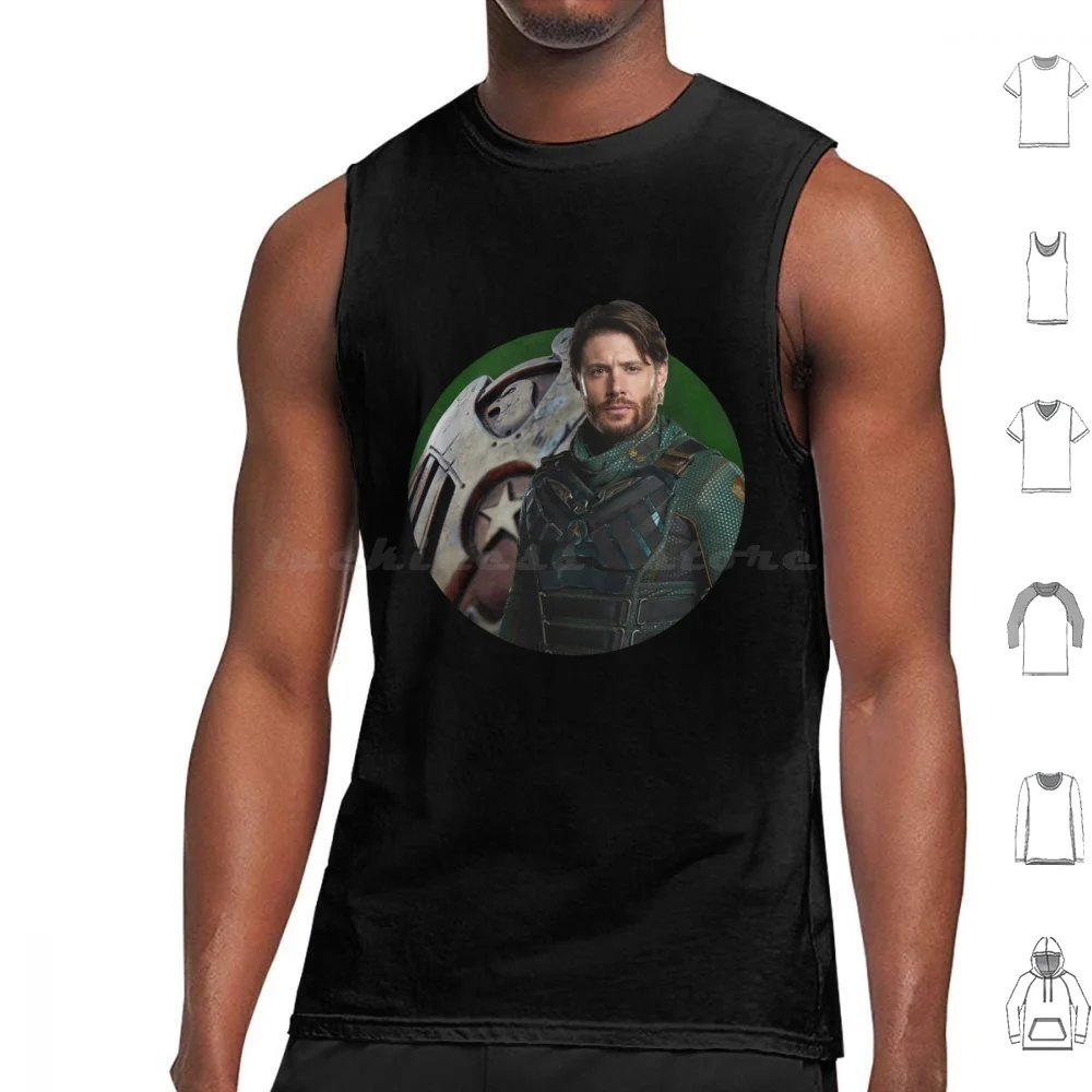 Jensen As Soldier Boy 1 Tank Tops Print Cotton Mothers Milk The Boys Homelander Hughie Milk Billy Butcher Superhero Funny