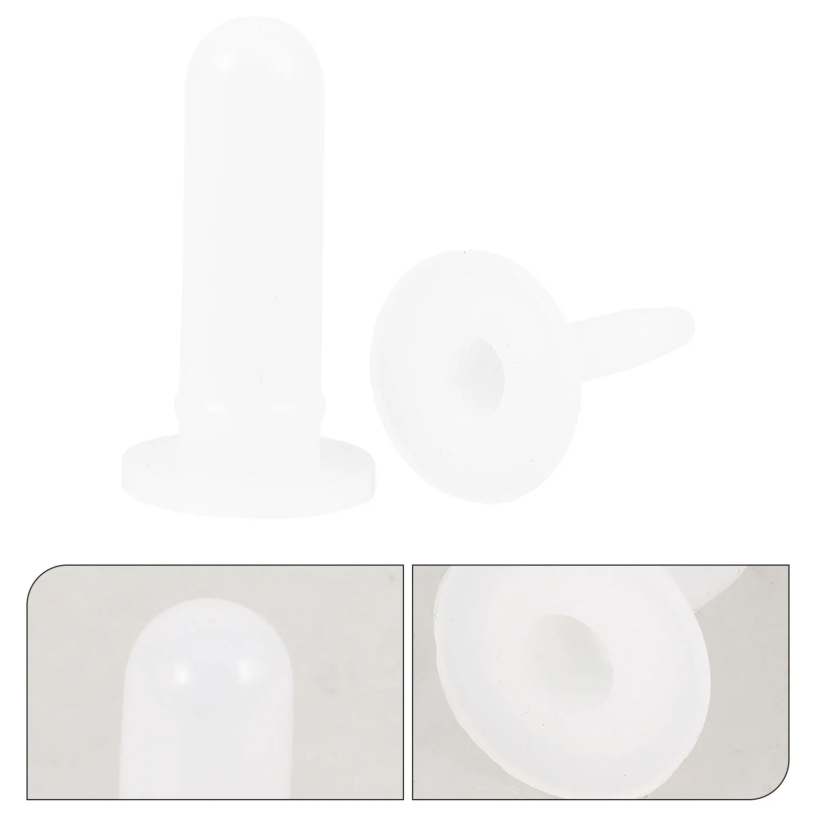 

10Pcs Bottle Pacifier Soft Silicone Kitten Feeding Nipples Suitable for Orphaned Kitten Nursing Bottle Replacement