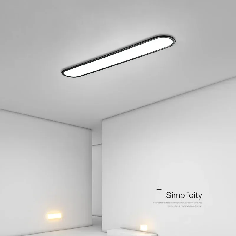 moderno led ultra fino luz de teto para longo corredor sala estar quarto vestiario lampada do teto luminarias interiores 01