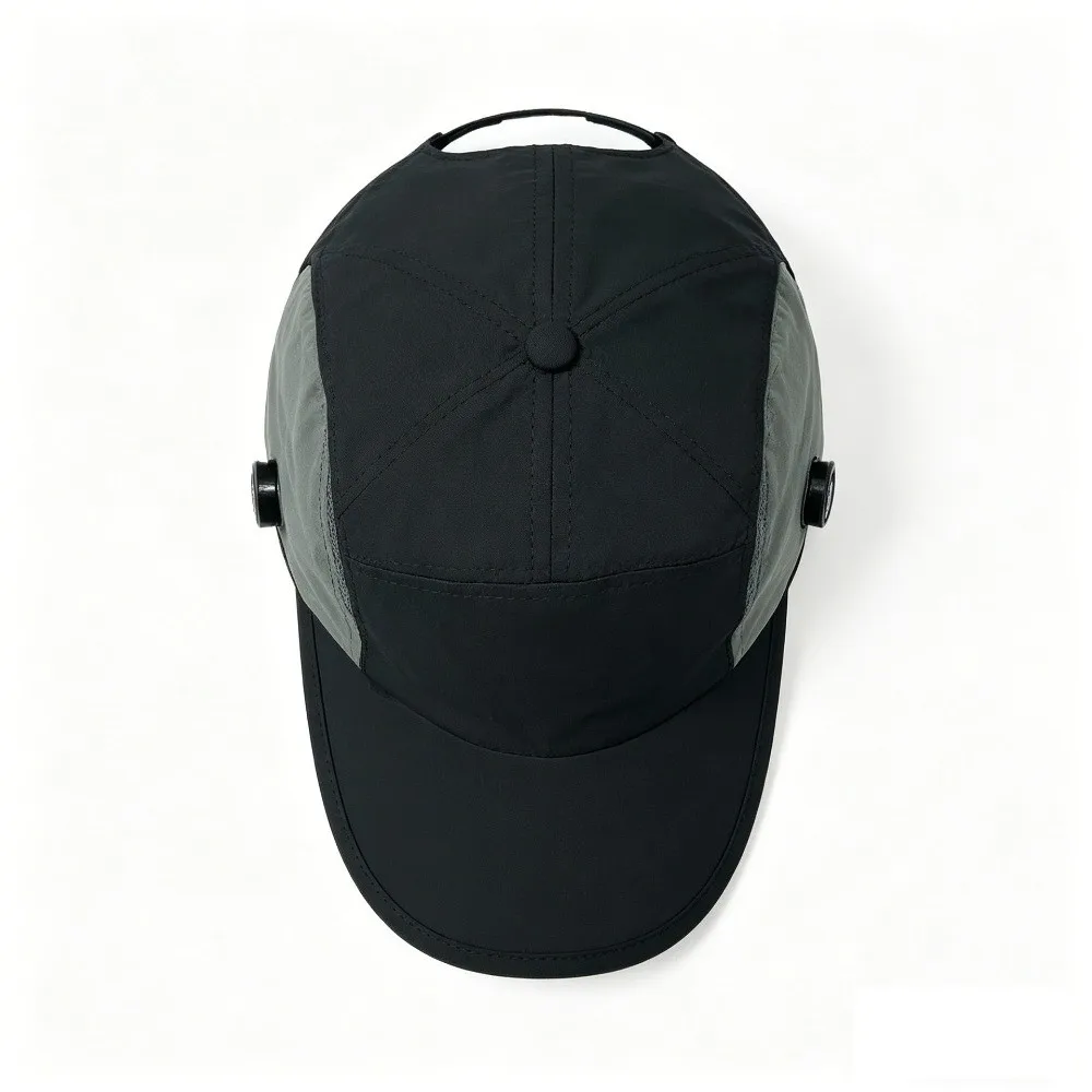 Durable Rotary Buckle Baseball Cap UV Protection Quick Dry Peaked Cap Casual Lightweight Dad Hat Outdoor