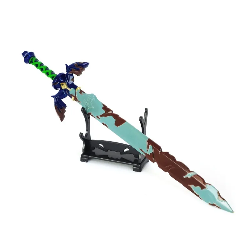 30 cm Die Hyrule Fantasy Waffe Modell Master Schwert Messer Spielzeug Katana Cosplay Metall Spiel Peripherie Geschenke für Jungen Ornamente