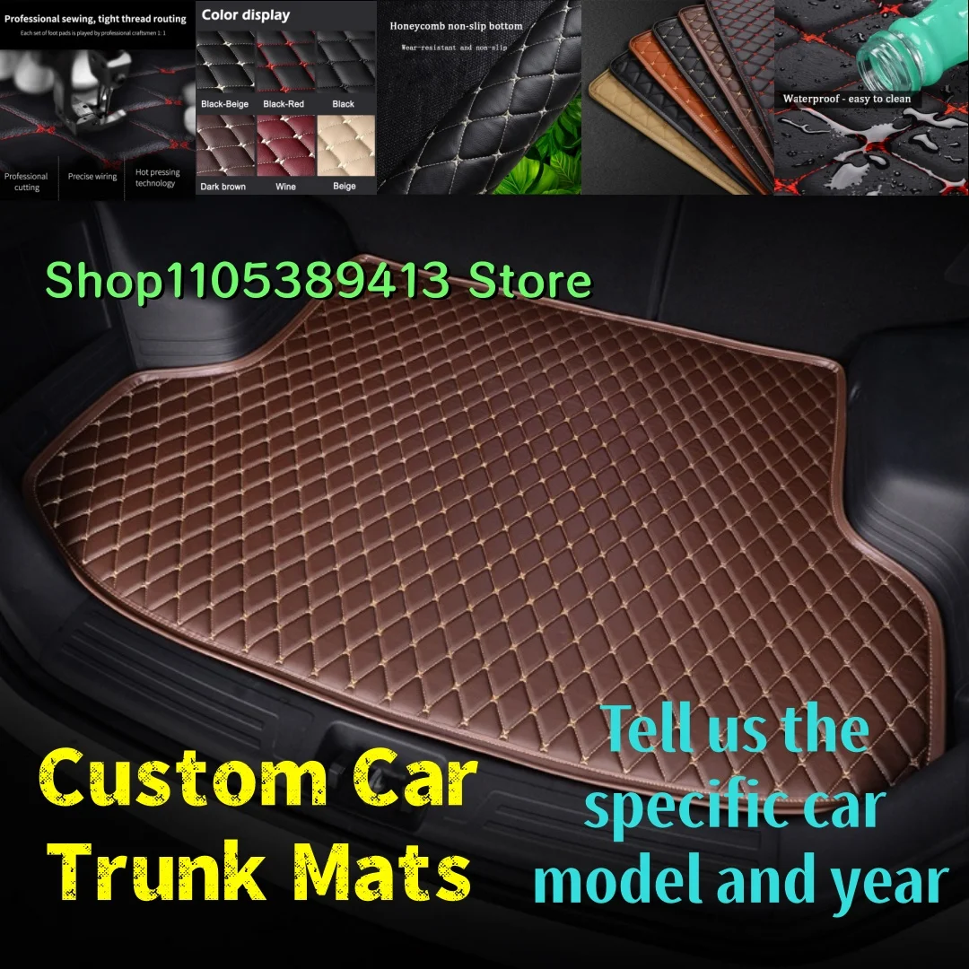 

Cargo Liner Custom Car Trunk Mats Fit For Mitsubishi Mirage G4 Attrage 2018 2019 2020 2021 2022 2023 Car Accessories Carpet