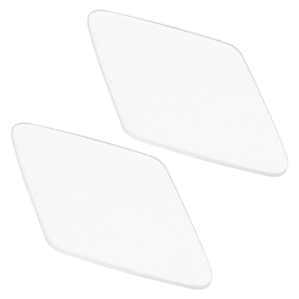 Lime à pied en verre réutilisable, 2 pièces, dissolvant de peau morte, épurateur de callosités pour exfolie efficace de la semelle du pied, outil de soins de pédicure