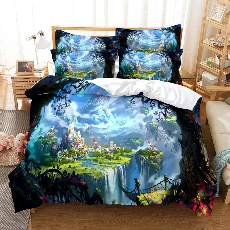 

bedding set duvet cover set 3d bedding digital printing bed linen queen size bedding set fashion design