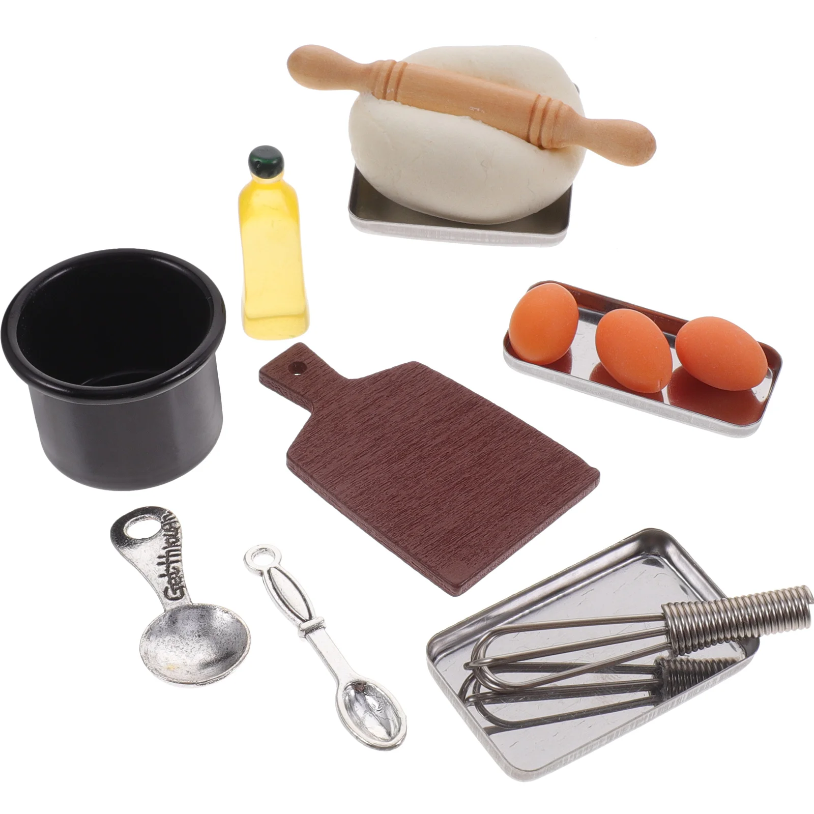 

Accessories Whisk Model Toy House Miniature Kitchen Tools Set Kids Cooking Child