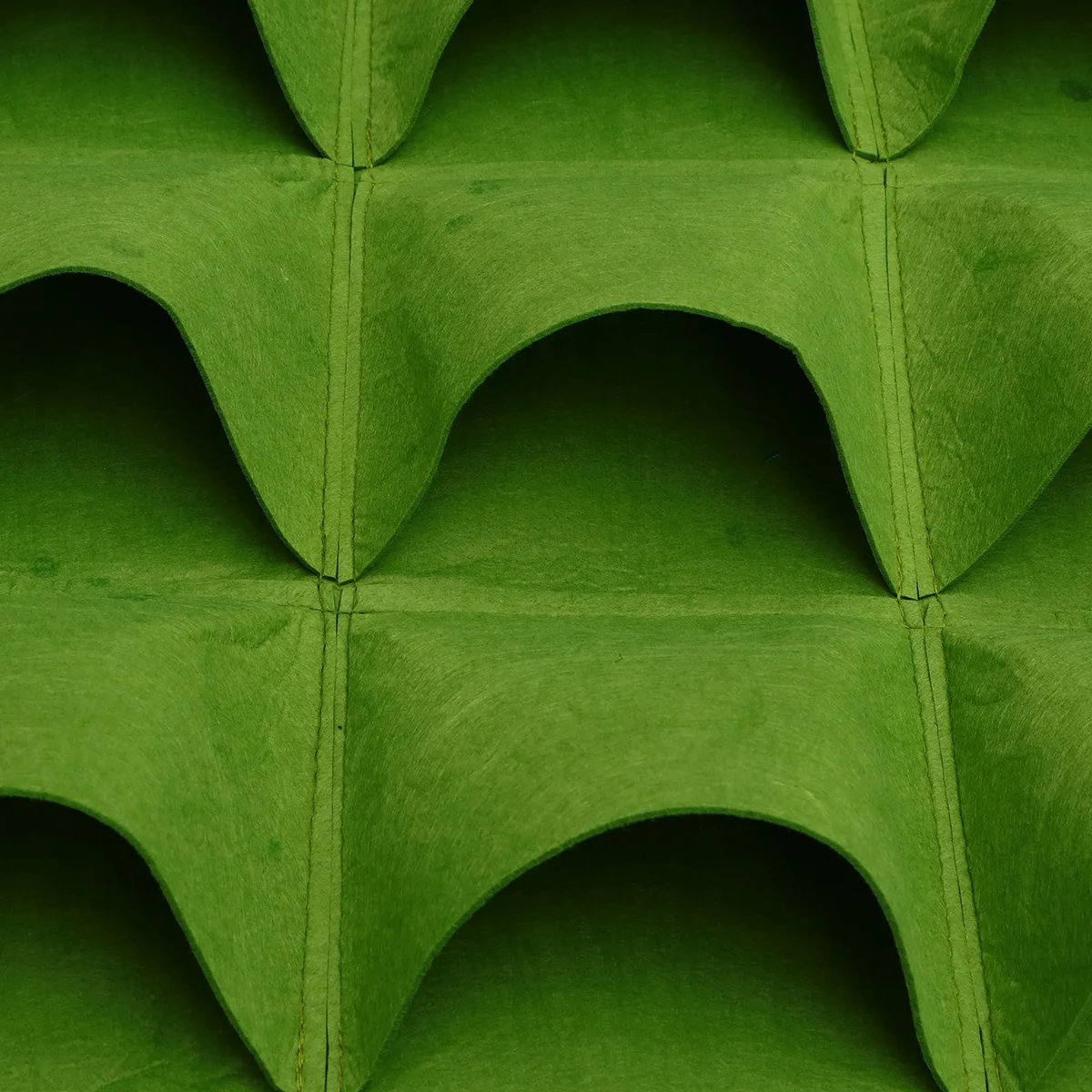 ورأى حقيبة زراعة 1X1M عمودي الجدار الشنق تنمو زارع للداخلية في الهواء الطلق حديقة عشب كيس التخزين الحاويات #2