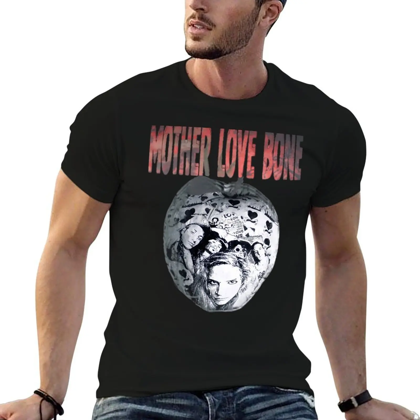 

Mother Love Bones Fittedss Scoops T-Shirt t shirts designer t shirts for man pack white t shirts cotton 100% T-Shirt