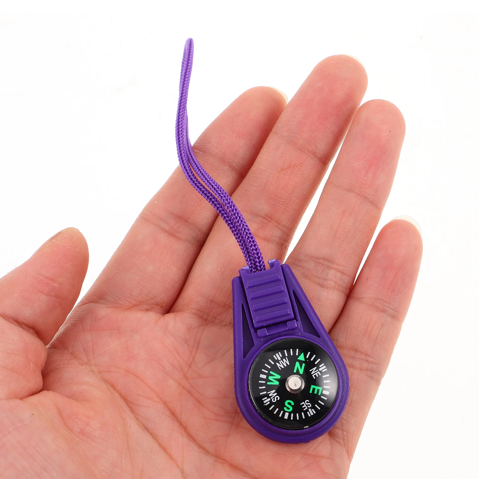 

50pcs Outdoor Compass Portable Durable Plastic Mini Navigation Tool For Hiking Camping Climbing Accurate