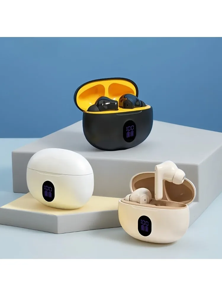 S510 Bluetooth sans fil contrôle tactile casque HiFI stéréo étanche écouteur TWS sport LED affichage casque avec Microphone