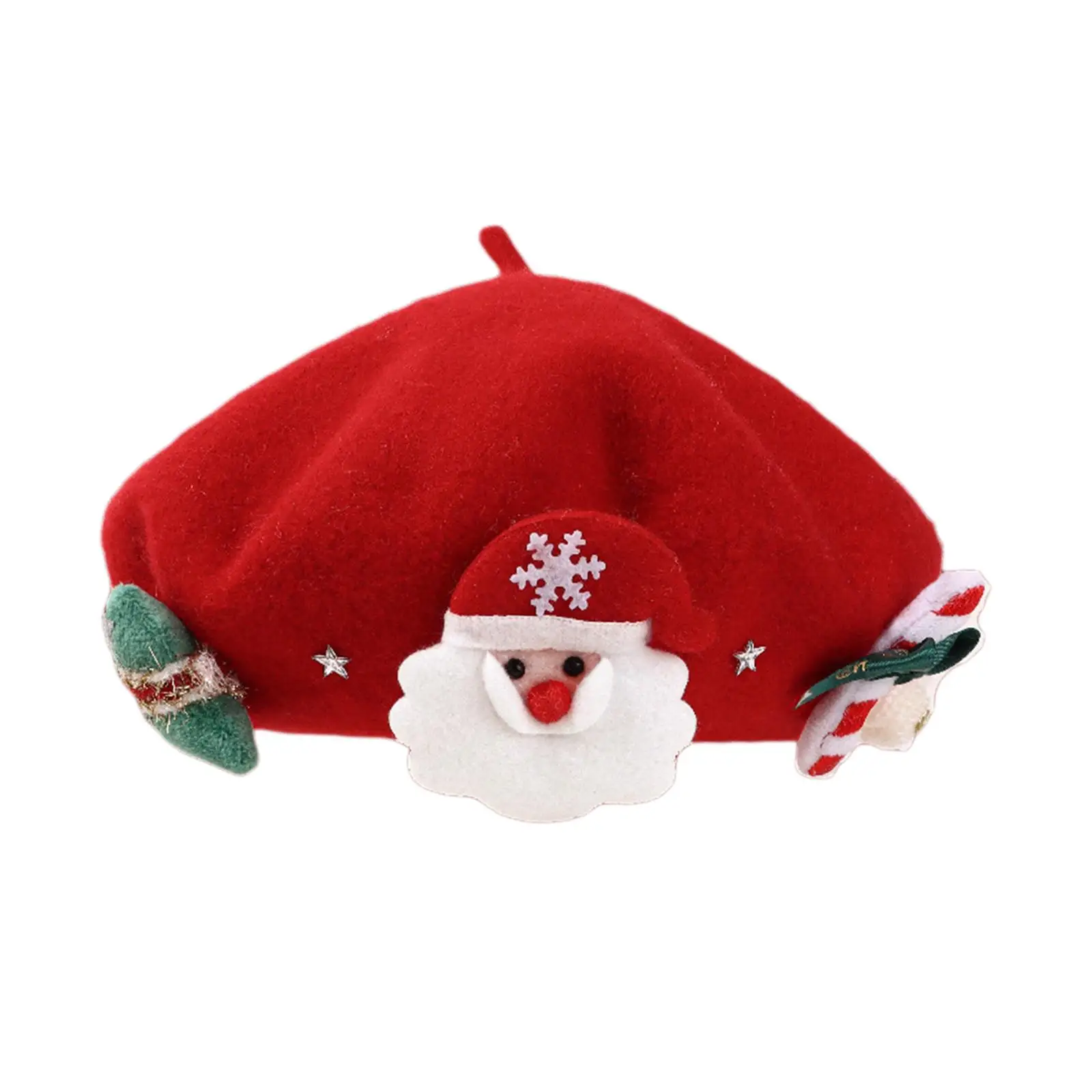 Women Girls Lady Beret Hat Warm Flannel French Cap Fashion Winter Casual Streetwear Outdoor Travel Vacation Xmas Gift
