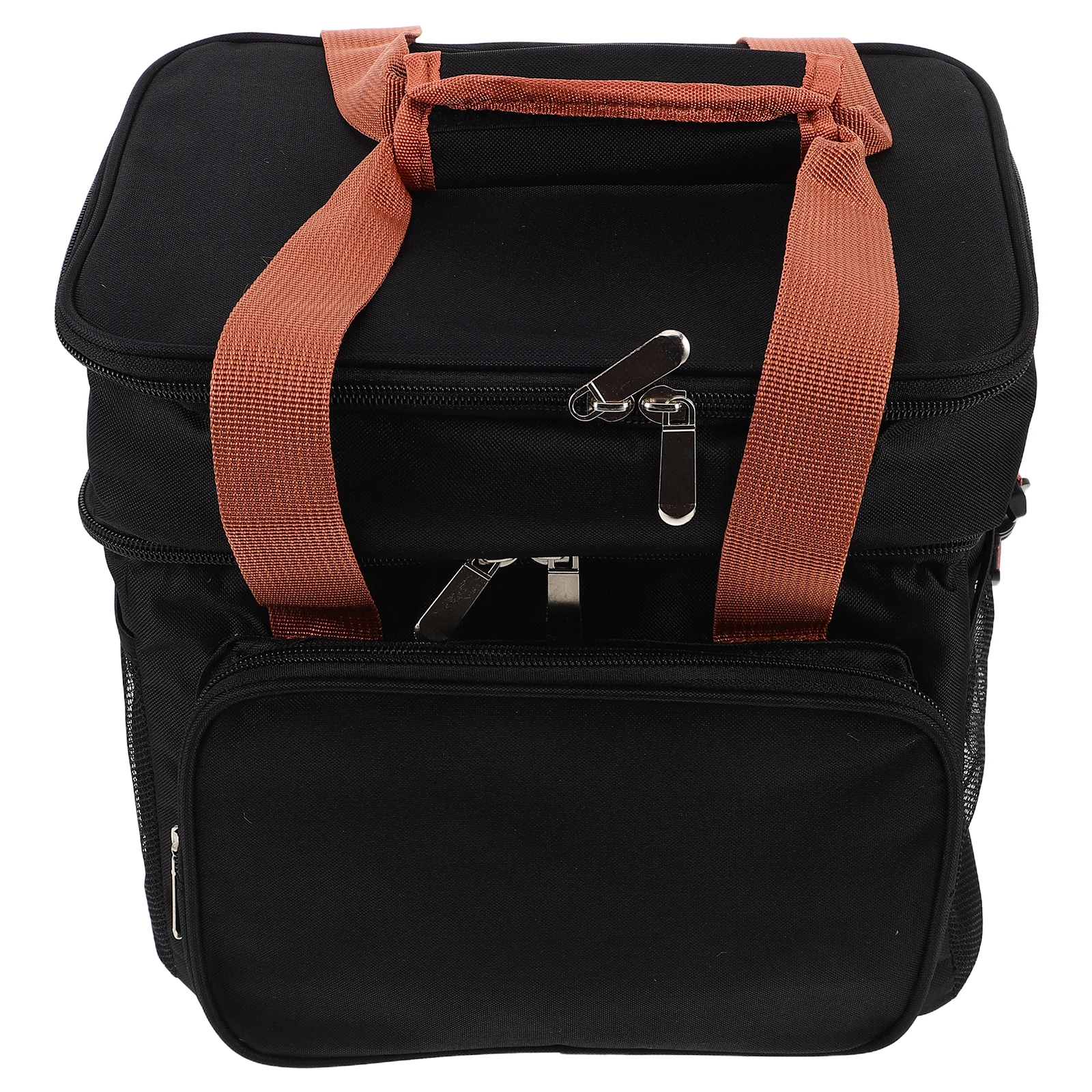 

Двухслойная сумка для обеда, изолированные сумки для продуктов, рюкзак для переноски еды на открытом воздухе, ткань Оксфорд