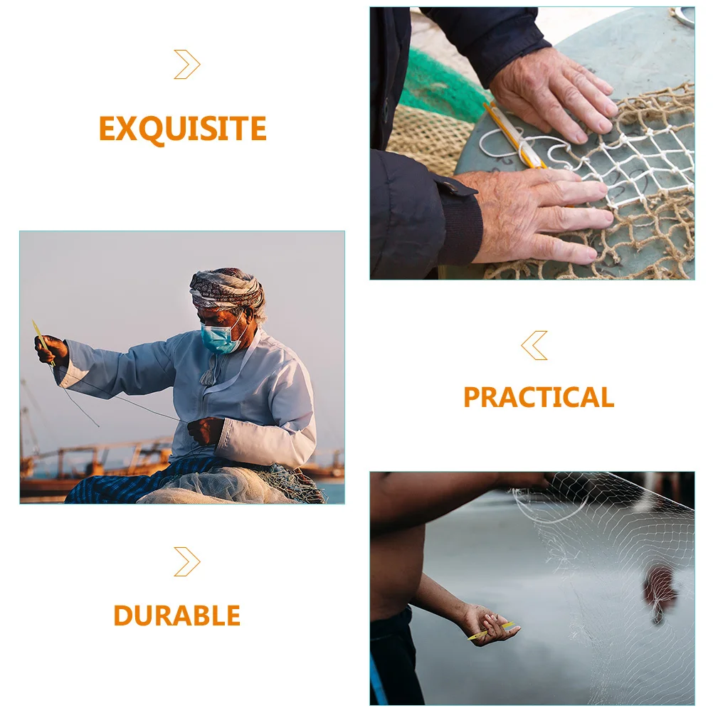 

40Pcs Netting Needle Shuttle Fishing Tool Kit Resistant Portable Repairing Mending Needles Fishing Supplies