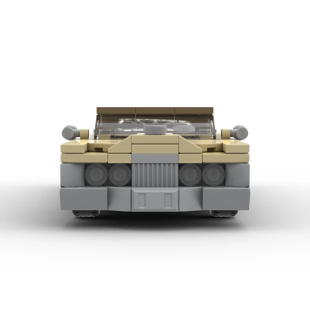 PolaDeer 268PCS MOC Speed ​ ​ Serie 1970er Luxus-Limousine DIY Auto-Garage Bausteine Montage-Spielzeug Kindergeburtstagsgeschenk – Detail 4